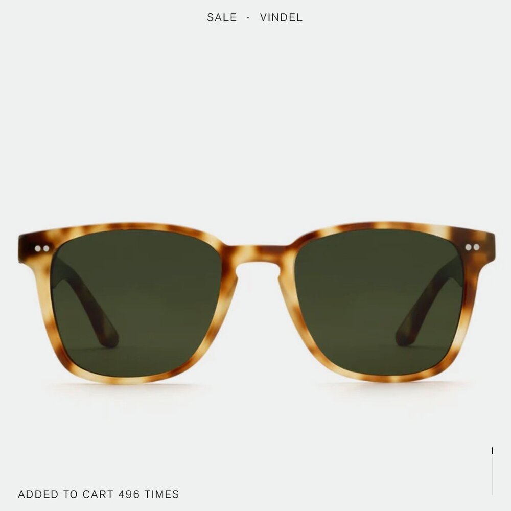 NWT. KREWE VINDEL | HAWKSBILL POLARIZED